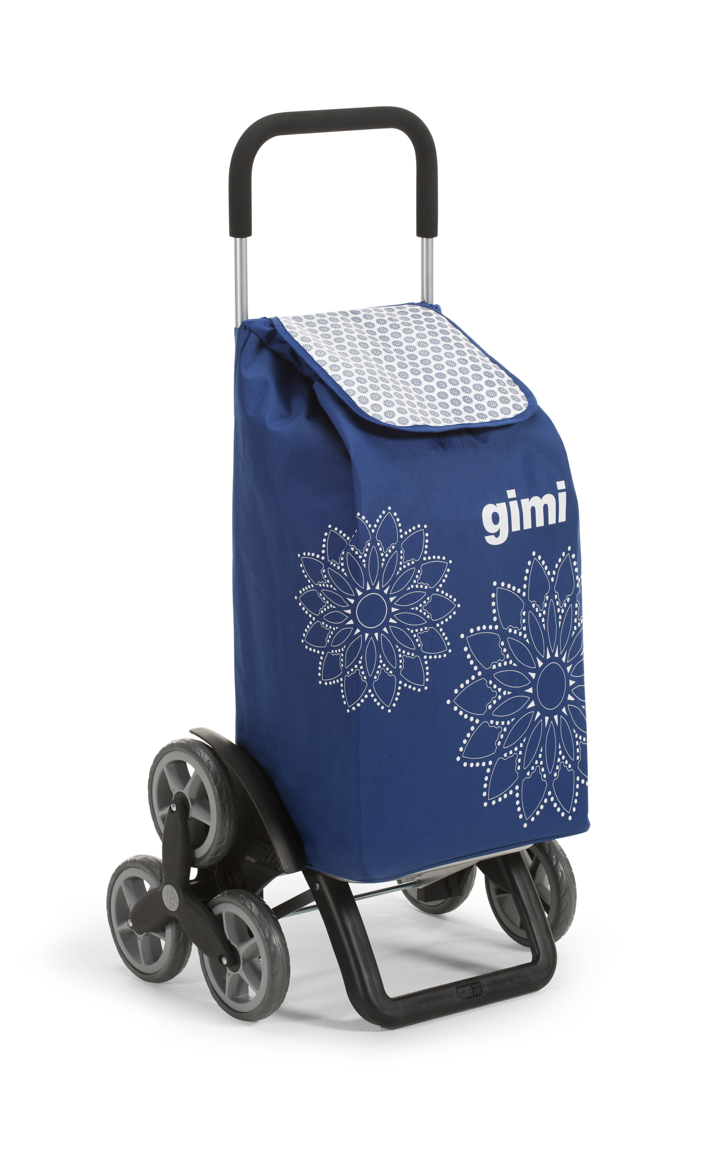 1507935000000 SHOPPING TROLLEY TRIS FLORAL BLUE